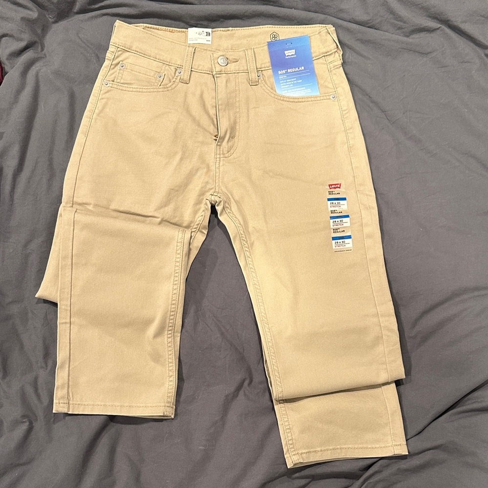 Levi's 505 Regular Stretch Denim Pants 28x30